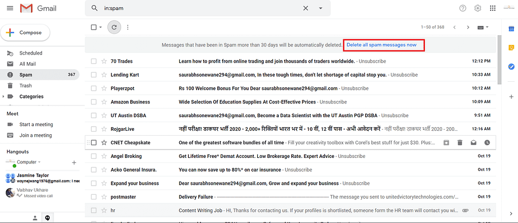 how to find the spam folder in gmail how to find the spam folder in gmail