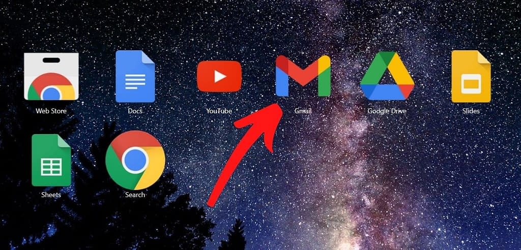 how to create table in gmail
