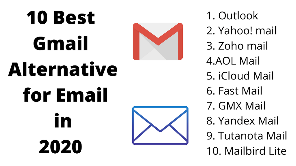 10 Best Gmail Alternative For Email In 2020 Computer Technologer