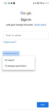 gmail login different user