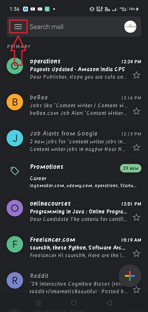 Where is the spam folder in Gmail