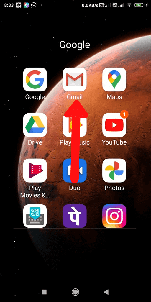 how to remove Gmail account from Redmi