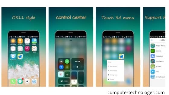 android best iphone x launcher android best iphone x launcher