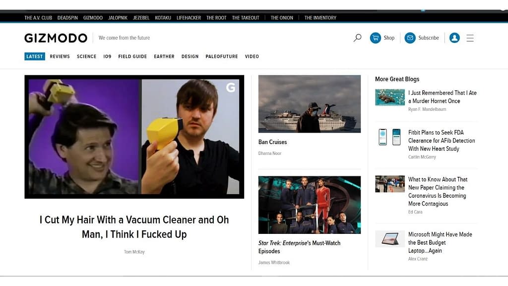 tech website